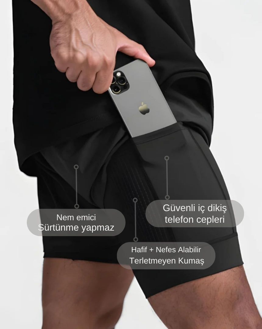 Stronıq™ Taytlı Şort